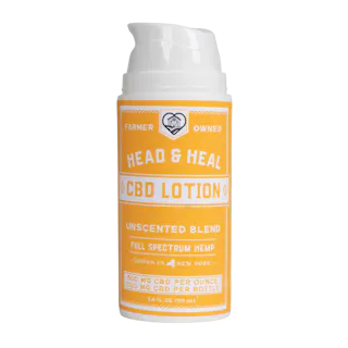 Head & Heal - Full Spectrum Lotion (Unscented) 1:1 THC:CBD - 1000mg