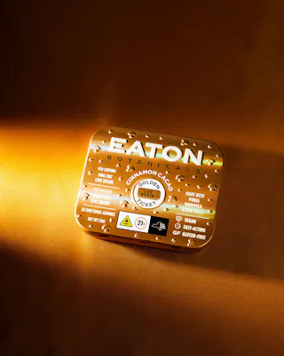 Eaton Botanicals - Golden Ticket (Cinnamon Cacao) - Rosin Infused Gummies - 20pk - 100mg