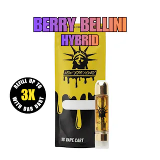 New York Honey - Berry Bellini - Vape Cartridge - 1g