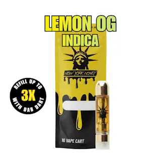 New York Honey - Lemon OG - Vape Cartridge - 1g