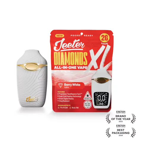Jeeter - Berry White - Liquid Diamonds Disposable Vape - 2g