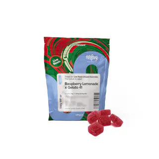 MFNY - Raspberry Lemonade x Gelato 41 - Live Resin Gummies 10pk - 100mg