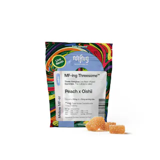 MFNY - Peach X Oishii Live Resin Gummies - 3pk - 30mg