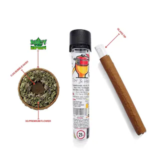 Pot & Head - Chem Scout - Hand Rolled Hash Hole - 3.5g