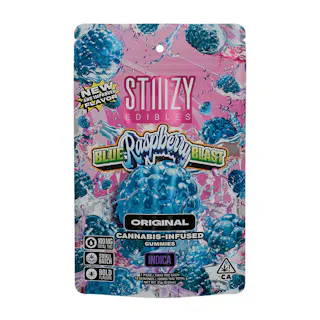 STIIIZY - Blue Raspberry Blast - Gummies Singles- 100mg