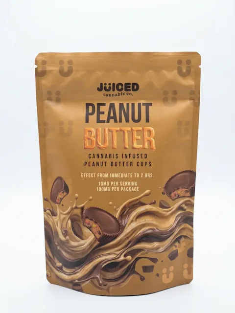 Juiced - Peanut Butter Cups - 10pk - 100mg