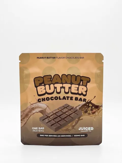 Juiced - Chocolate Bar - Peanut Butter - 100mg