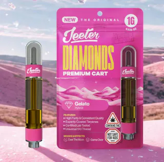 Jeeter - Gelato - Liquid Diamonds Vape Cartridge - 1g