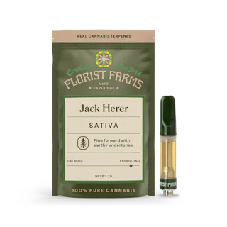 Florist Farms - Jack Herer - Vape Cartridge - 1g