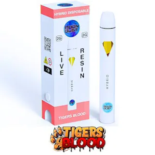 Moon Dust - Tigers Blood - Live Resin Disposable Vape - 1g