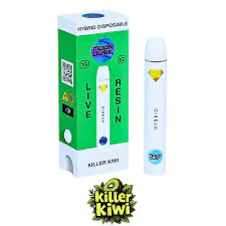 Moon Dust - Killer Kiwi - Live Resin Disposable Vape - 1g