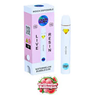 Moon Dust - Watermelon Bubblegum - Live Resin Disposable Vape - 1g