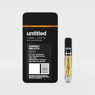 Untitled - Cherry Gelato - Vape Cartridge - 1g