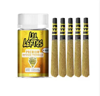 Lil Lefty's - Sunny Diesel - Diamond Infused 5pk - .75g