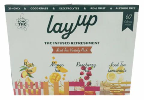 Layup - Iced Tea Variety Pack - 8pk - 80mg