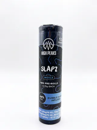 High Peaks - Slapz - Hash Infused 2pk - .75g