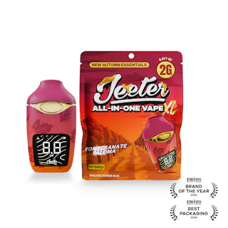 Jeeter Autumn Essentials - Pomegranate Paloma - Liquid Diamonds Disposable Vape - 2g