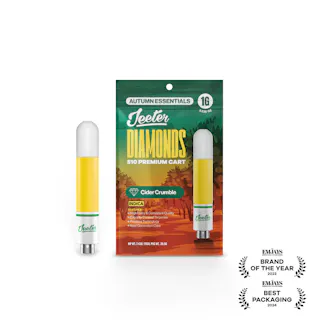 Jeeter Autumn Essentials - Cider Crumble - Liquid Diamonds Vape Cartridge - 1g