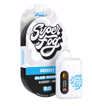Super Fog By Mfused - Blue Dream - Liquid Diamonds Disposable Vape - 2g