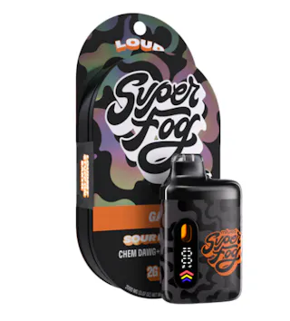 Super Fog by Mfused - Sour Diesel - Liquid Diamonds Disposable Vape - 2g
