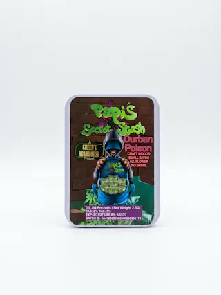 Greens Roadhouse - Durban Poison - 5pk - .5g