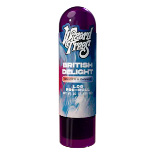 Wizard Trees - British Delight (Indoor) - Preroll - 1g