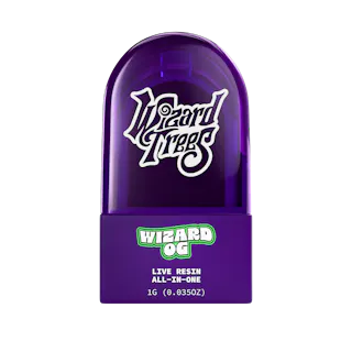 Wizard Trees - Wizard OG - Live Resin Disposable Vape - 1g