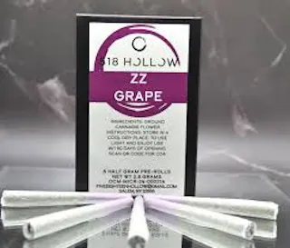 518 Hollow - ZZ Grape (Indoor) - 5pk - .5g