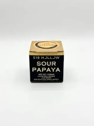 518 Hollow - Sour Papaya - Live Rosin - 1g