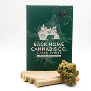 Back Home Cannabis Co - Pineapple Express - 6pk - .5g