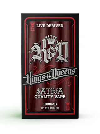 King & Queen - Super Silver Haze  - Disposable Vape -  1g