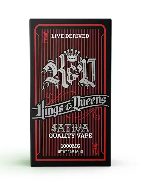 King & Queen - Super Silver Haze  - Disposable Vape -  1g