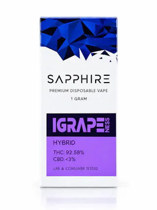 Sapphire - Goodness Grape-ness - Disposable Vape - 1g