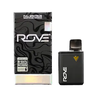 ROVE - Citrus Sap  - Solventless Live Rosin Disposable Vape - .5g