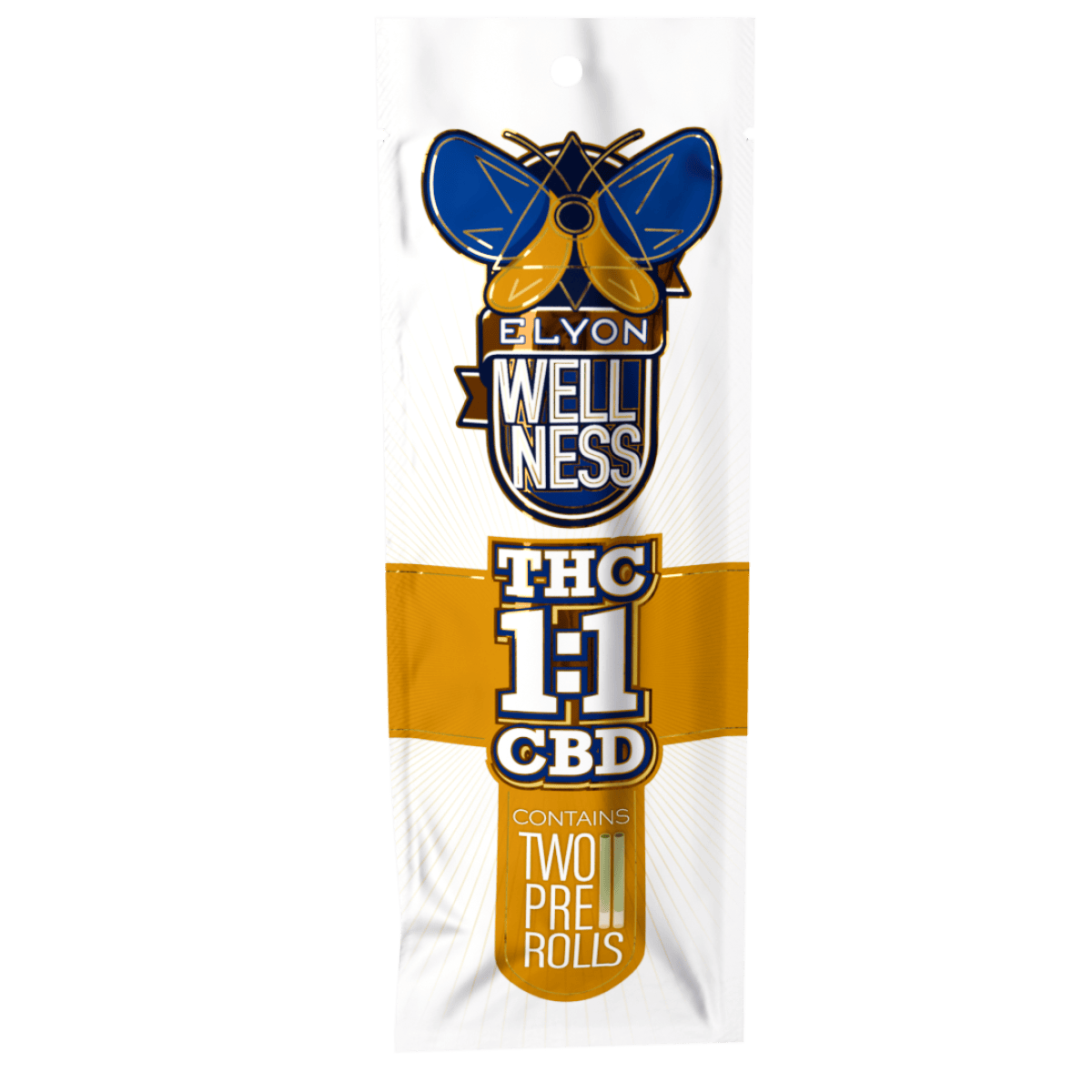 Wellness Zen Joints 1:1 THC:CBD Pre-Rolls 2pk - 1.5g - 1.5g | Pre