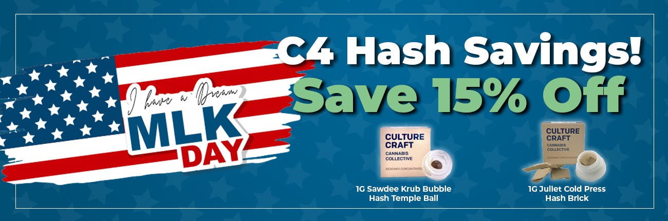 C4 Hash Sale MLK