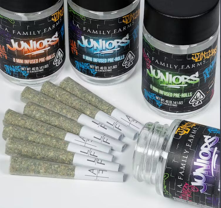 ORANGE DRIP X HONEY BANANA JUNIORS INFUSED 8PK D8 - 4 G