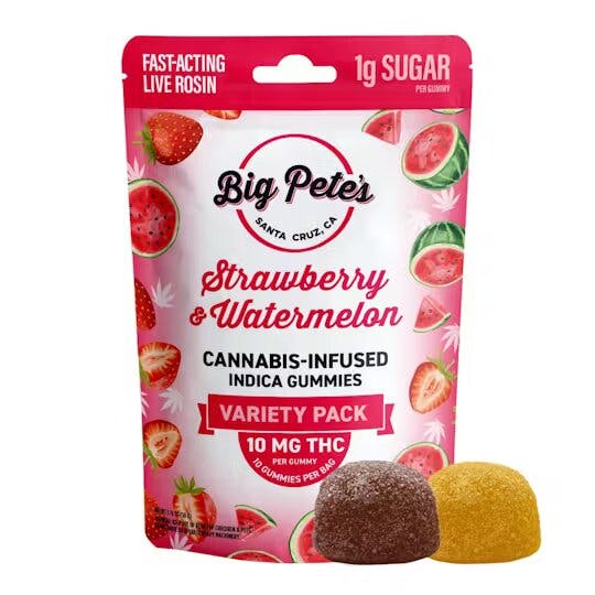 STRAWBERRY WATERMELON LIVE ROSIN GUMMIES P1