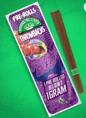 THROWBACKS PURPLE HAZE BLUNT 1G L3 - 1 G