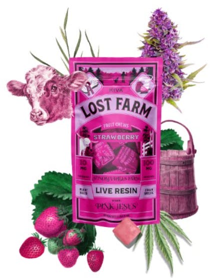 STRAWBERRY LIVE RESIN CHEWS O6