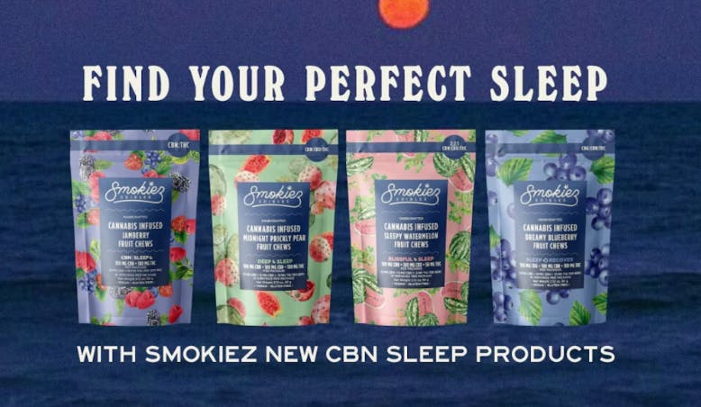 SOUR SLEEPY WATERMELON THC:CBN:CBD GUMMIES P6 - 100 Mg