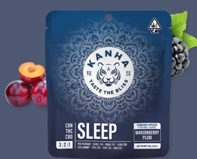 MARIONBERRY PLUM 3:2:1SLEEP GUMMIES S4 - 100 Mg