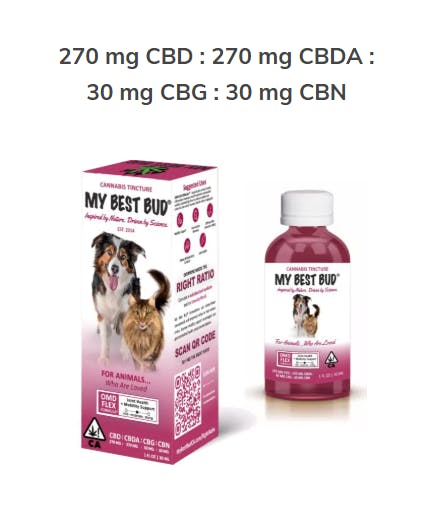 OMD FLEX 270 MG CBD TINCTURE A6 - 1 Mg