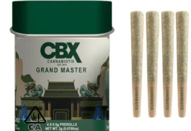 GRAND MASTER PRE-ROLLS 4PK E5