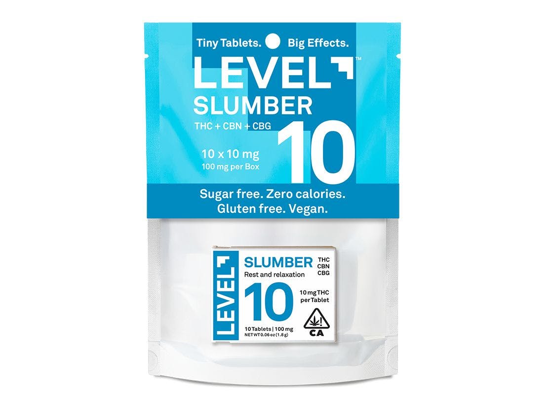LEVEL 10 SLUMBER TABLETS 10PK R3 - 100 Mg