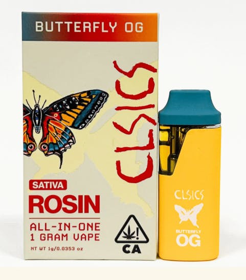 LIVE ROSIN BUTTERFLY OG DISPOSABLE 1G N5 - 1 G