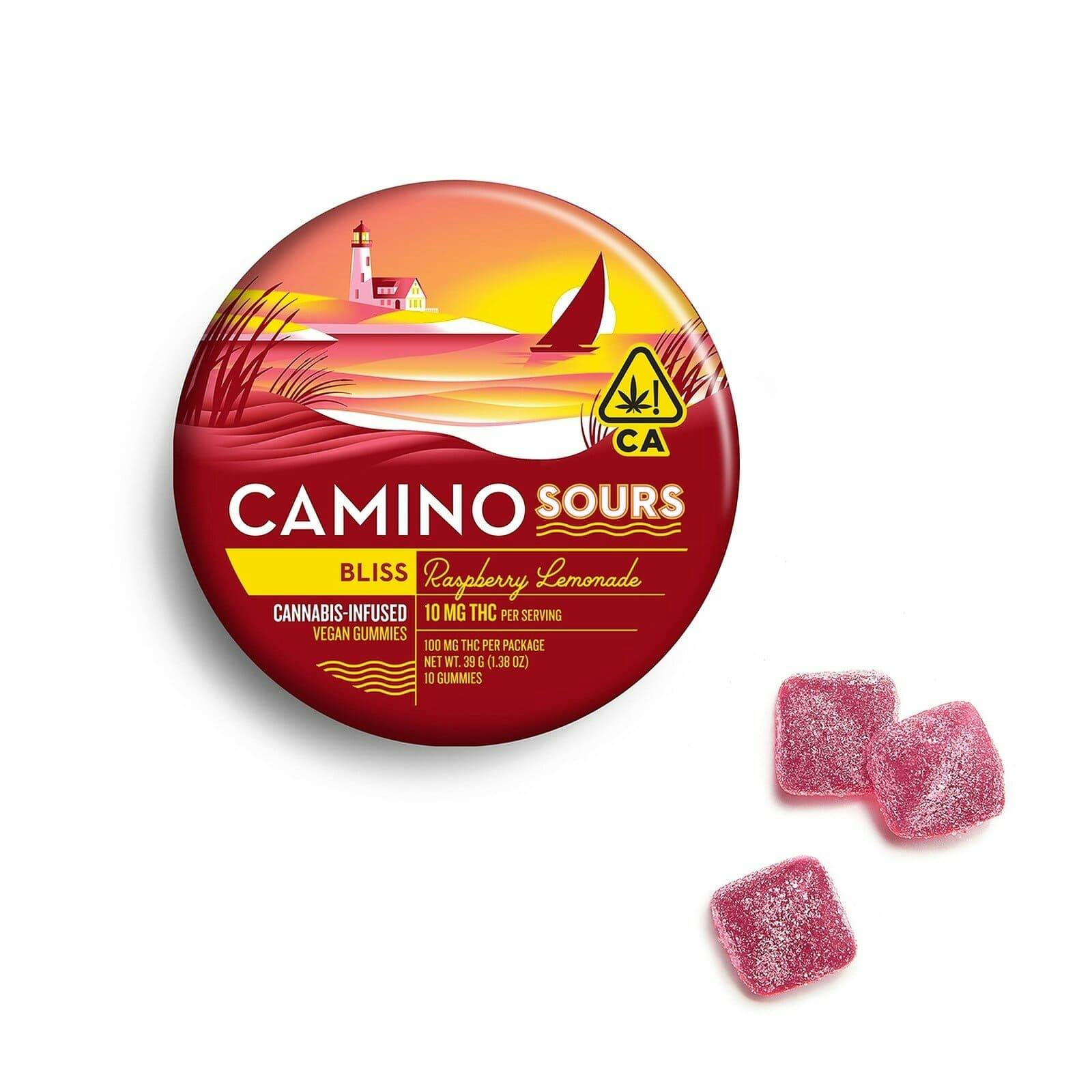 RASPBERRY LEMONADE BLISS SOURS GUMMIES