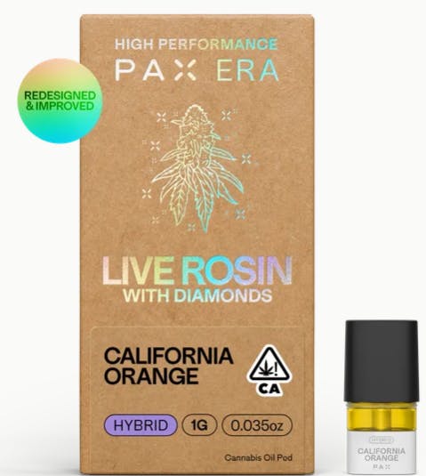 LIVE ROSIN CALIFORNIA ORANGE POD 1G C1
