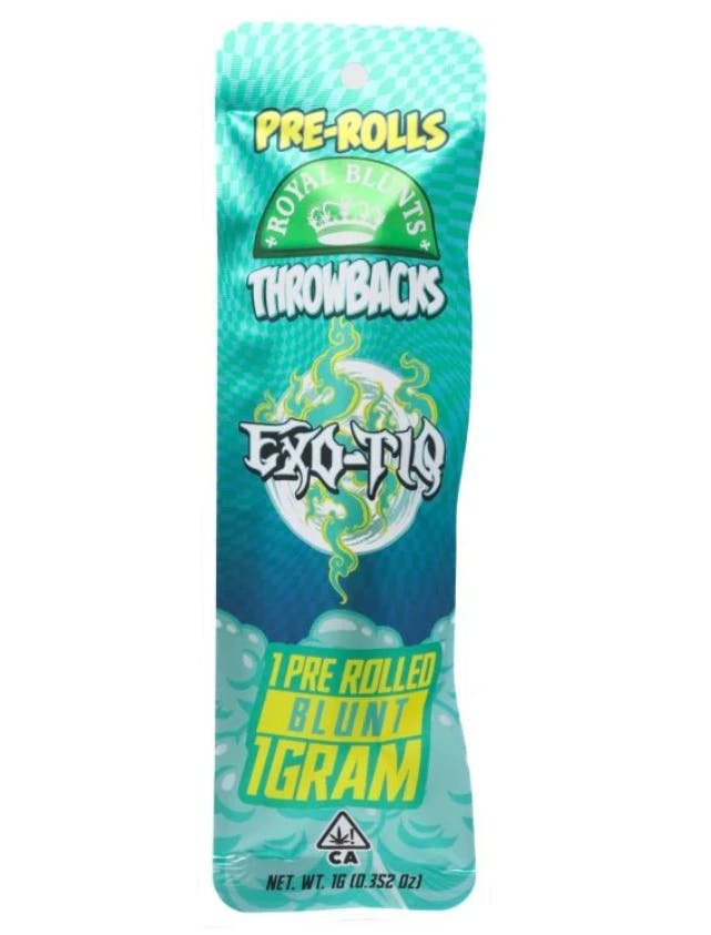 THROWBACK EXOTIQ BLUNT 1G J5 - 1 G