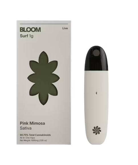 LIVE RESIN PINK MIMOSA SURF DISPOSABLE 1G C3 - 1 G
